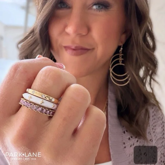 Park Lane Josie Ring in Amethyst, Size 6 - Picture 2 of 5